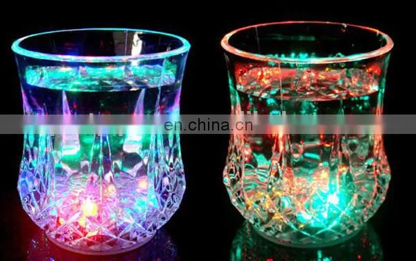 Eco Friendly LED Automatic Lighting Liquor Cup for Bar 200ml photo-5
