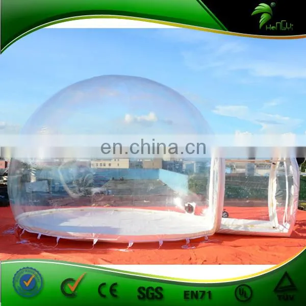Giant Inflatable Bubble Tent With Tunnels Camping Transparent Dome Tent Hiking Inflatables Balloon photo-4