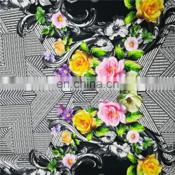 Lot Stock Cotton Print Printed Knit Fabric for Children photo-3