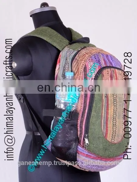 Hemp School Backpack photo-6