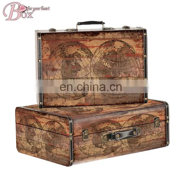 Children Cardboard Paper Suitcase With PU Handle photo-2