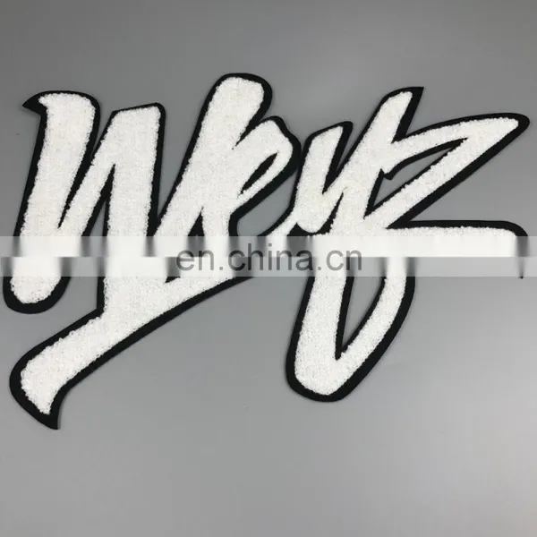 Custom Varsity Last Chenille Name Patches for Letterman Jackets photo-6