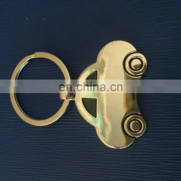 Iron Car Shape Key Chain With Key Ring photo-3
