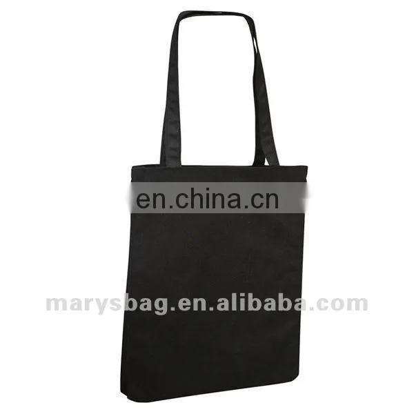 Black RPET Shopping Tote Bag