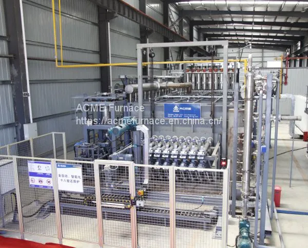 Full-Automatic, Intelligent 18-Tube Reduction Furnace