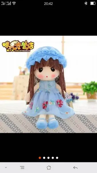 Soft Fabric Lovely Shape Jumbo Stuffed Animals Cat Plush Toy photo-2
