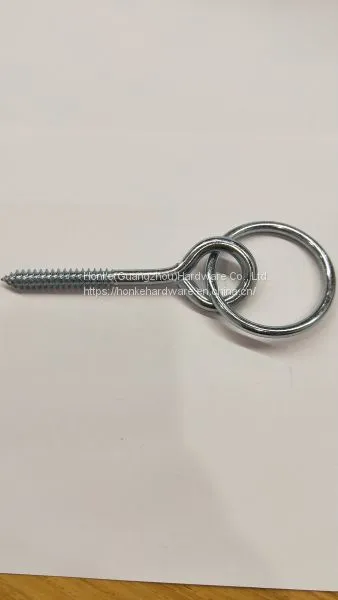 Fastener Stainless Steel Eye Hitch Ring Lag Hook Screw photo-2