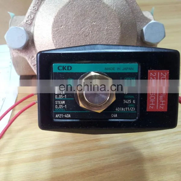 CKD Solenoid Valves AP21-40A-C4A-AC200V photo-2