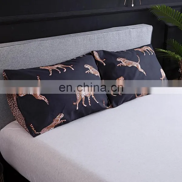 Custom Printed Luxury Queen Duvet Cover Comforter Bed Sheet Bedding Set photo-5