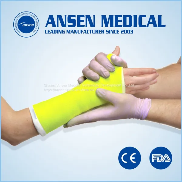 Synthetic Casting Tape Fibercast Medical Supplies Fracture Fiberglass Orthopedic Casts Instead of Paster of Paris photo-4