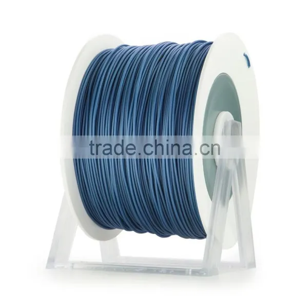 Pla 3d Printer Material Blue Metallic Filament With the New Spool Convertible Into a Coat Hanger. Spool Holder Included. photo-2