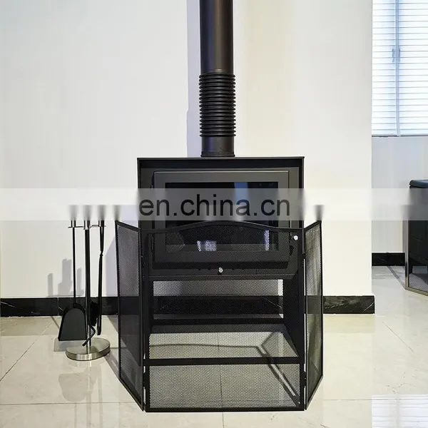 Modern Mini Decorative Portable Glass Garden Home Water Surround Fireplace photo-3
