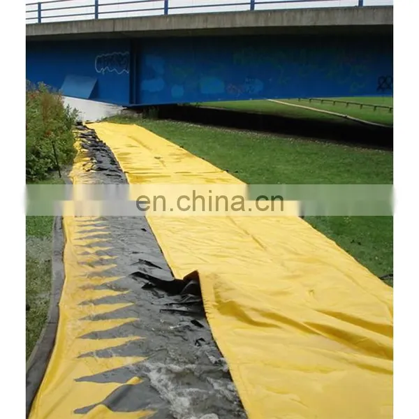 Quick Portable Dam 360-in L x 20-in W Self-Inflating PVC Water Gate Freestanding Flood Barrier Diversion in River photo-4