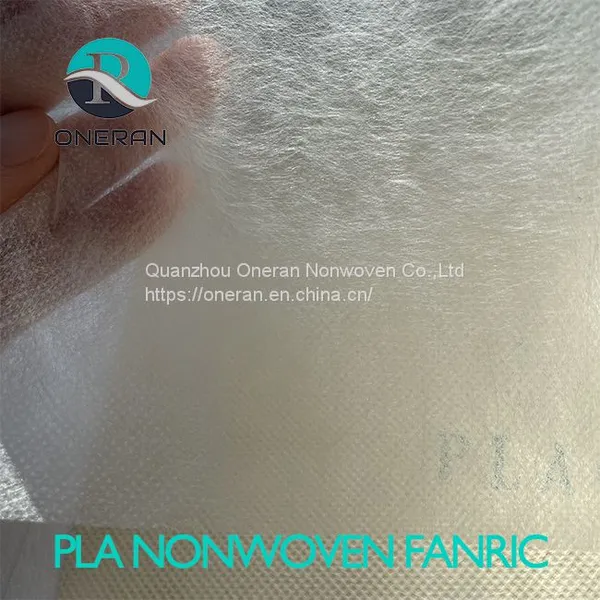 PLA Non-woven Fabric Biodegradable Pla Spunbond Nonwoven Fabric Printing With Your Own Logo photo-5