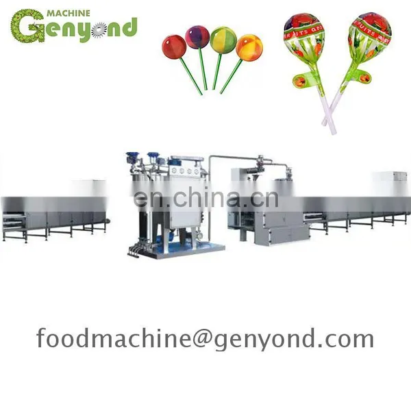 Massive Irregular Lolly Candy Making Machines Ice Machine Hot Sale Lollipop Production Line photo-2