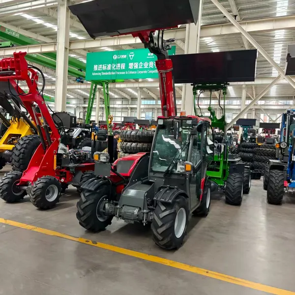 PERKINS YANMAR ENGINE NEW Model Design HZM2812T Weidemann T4512 1.5ton MINI Telehandler Made in China photo-5