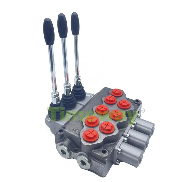 Multi-Way Valve Hydraulic Directional Control Valve SD11 Construction Machinery Parts Vehicle Manual Control Valve G3/4