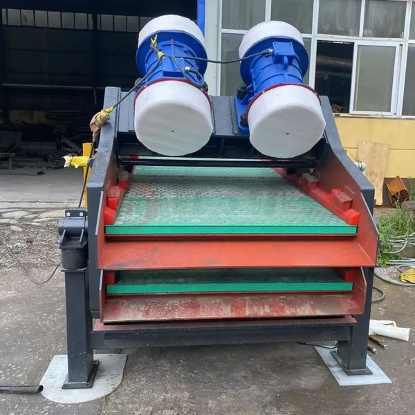 Sludge Vibrating Screen High-efficiency Dewatering Screen Model Sand Washing and Screening Machinery photo-2