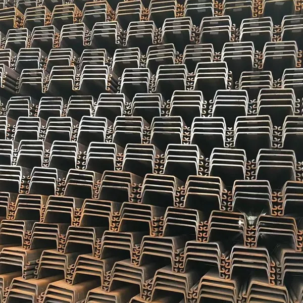 Sheet Pile 6M 12 Meters Sheet 2 Type Pile Steel Sheet Pz40 Pz22 S240GP S320GP S390GP Steel Sheet Pile photo-5