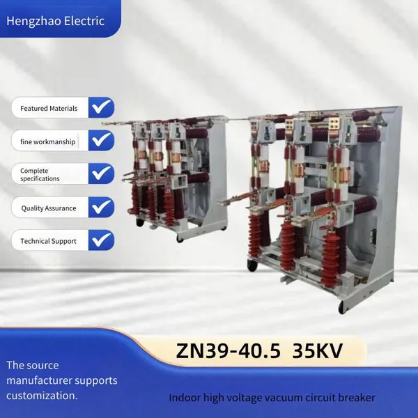 35kv Indoor High Voltage Circuit Breaker Zn39-40.5/1600 Handcart Type High Voltage Vacuum Circuit Breaker in Switchgear