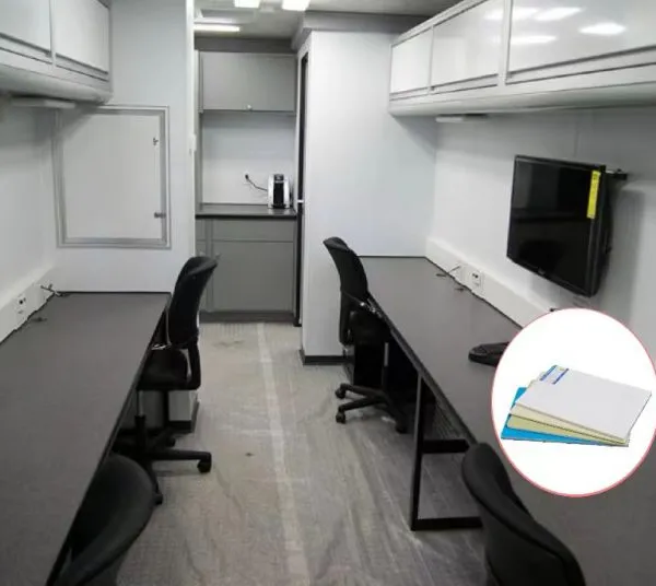 Professional Factory-Anti-Slip Fiberglass Sheet No Skid GRP FRP Panel Truck RV Building RV Cutting Service Strength FRP Panel photo-4