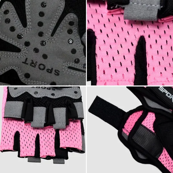 Wholesale Fingerless Gloves Gym Gloves Summer Short Workout Bicycle Gloves Outdoor Racing and Training Sport Cycling Gloves photo-5