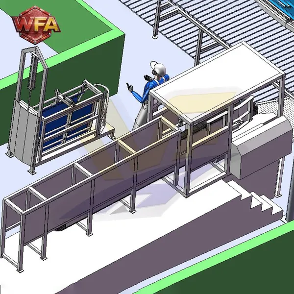 Efficient Complete Pig Slaughterhouse Line Equipment Hog Abattoir Machinery ISO 9001 Swine Butcher Device Pork Processing Plant photo-3