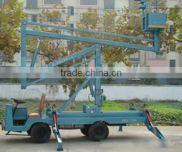 10-15m Lifting Height Crank Arm Folding Work Platform photo-3