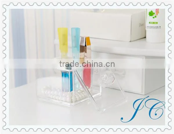 Hot Sale Acrylic Cosmetic Storage Box Plastic With Lids High Quality photo-2