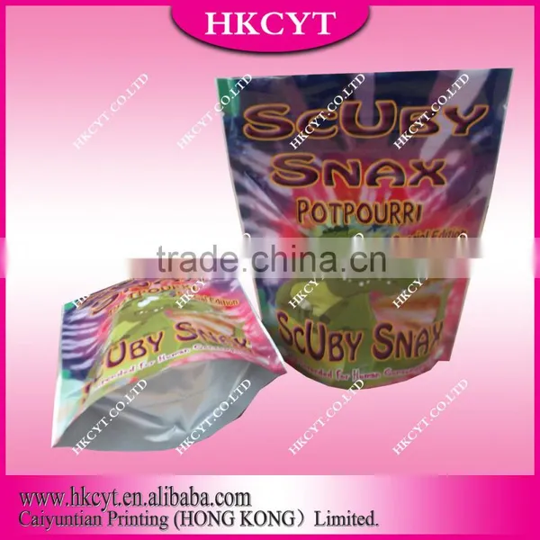 Plastic Type Printed Zipper Plastic Bag Zip Lock Bags