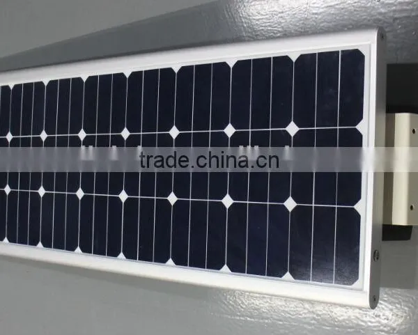 High Lumen Long Lifespan Integrated All in One Solar Street Light Led 80w Quality Choice photo-2