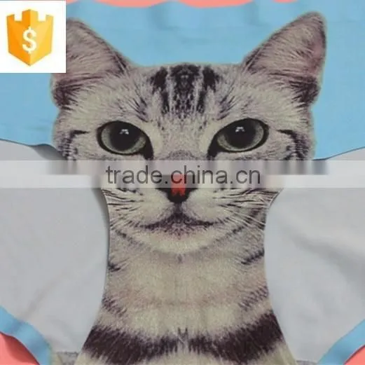Lady's New Design Print Panties in Logo and Picture