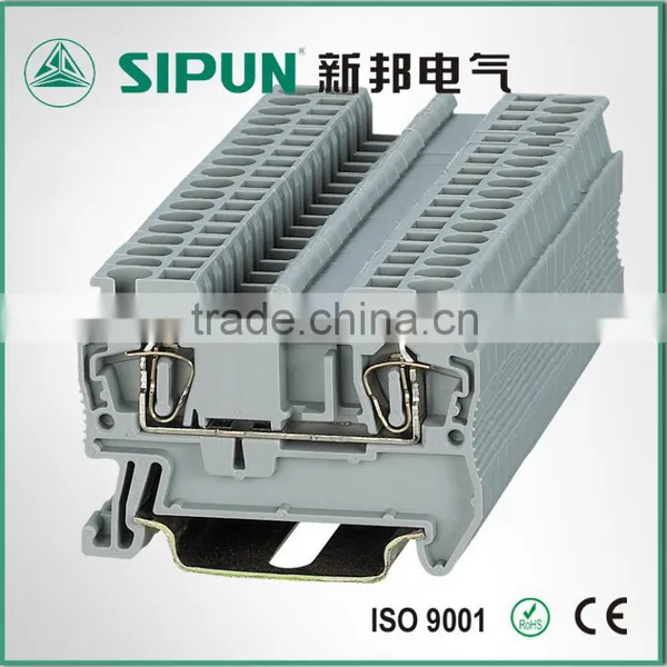 ST3-2.5 Din Rail Terminal Block ST Spring Clamp Electric Connector