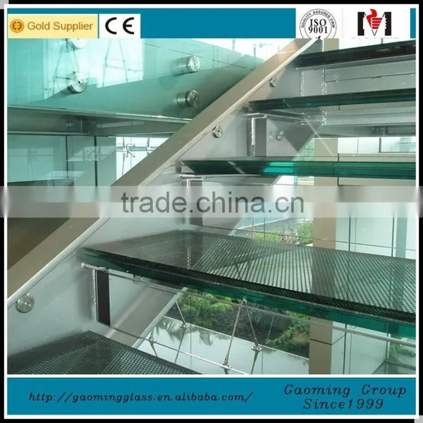 Gold Supplier in for 11 Years Glass Staircase With Many Designs/Low Price/high Quality GM-C295
