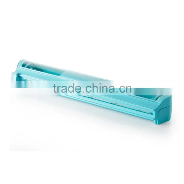 2016 Creative 304 Stainless Steel Blade Candy Color Plastic Cling Film Cutter photo-5