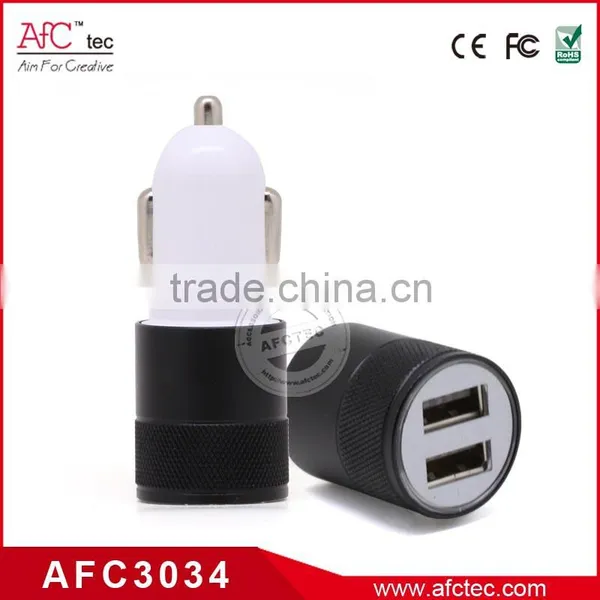 Abs Aluminum Cheapest Price Best in Car Micro Dual Usb Charger photo-5