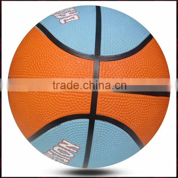 7" Rubber Promotional Mini Basketball Size 3 photo-3
