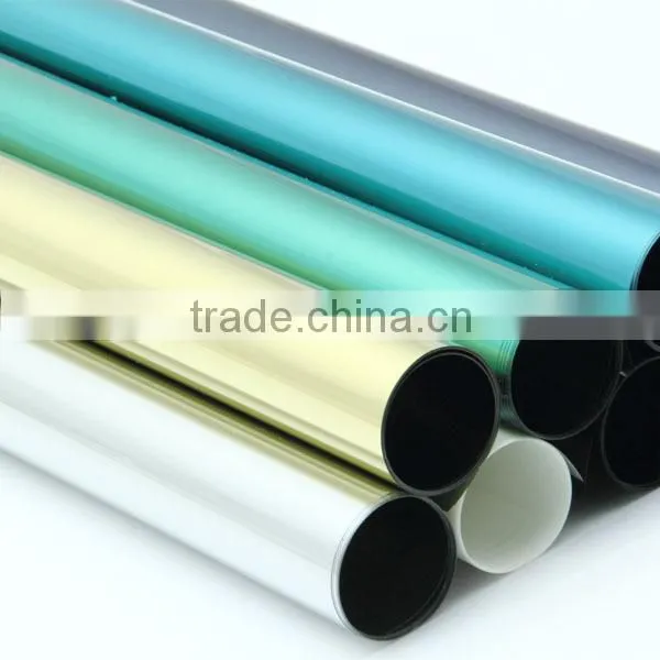 UV Protective Self Adhesive Gold Color Window Film Heat Insulation Function Building Film photo-6