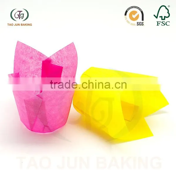 Tulip Cupcake Liners Cups photo-2