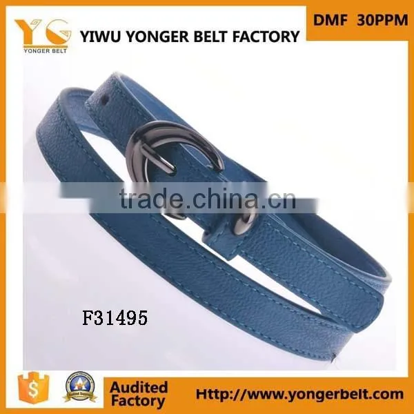 Fashion Orange Color Girls Skinny Summer Hot Style Casual Garment Belt photo-3