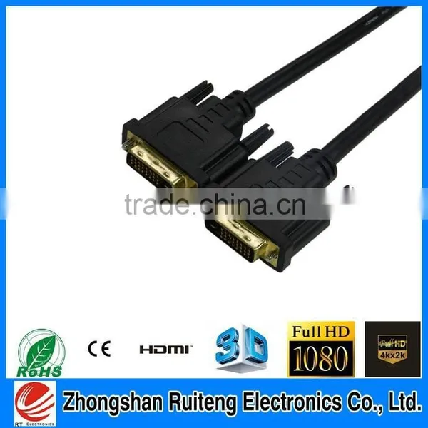 OEM 1-50M 4K Gold Plated Male DVI TO DVI Cable With High Performance and Cost Efficiency photo-3