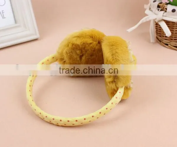 Factory Wholesale Warm Faux Fur Earmuffs With Cheap Price photo-5