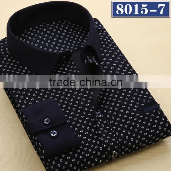 New Arrival Men Shirt 2015 Promotion Men's High Quality Pure Cotton Red Tartan Slim Fashion Long Sleeve Shirts,special Offer photo-5