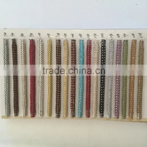Polyester Twisted Cord Rope for Sofa Decorative photo-3
