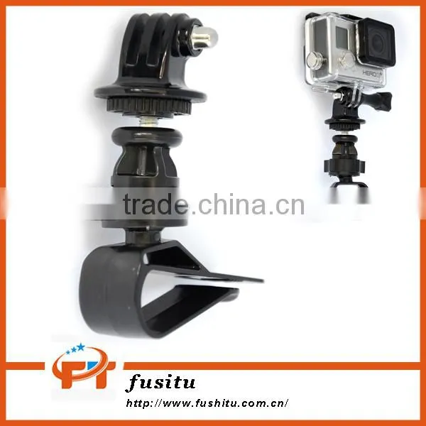 360 Degree Rotational Adapter Holder Clamp Clip Automobile Data Recorder Mount For Gopro Hero 4/3+/3/2/1