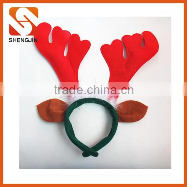 Wholesale Flashing Christmas Funny Headband Reindeer Antlers Decoration Hairband photo-2