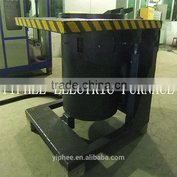 1500KG Electric Induction Melting Furnace for Aluminum Copper Iron photo-3