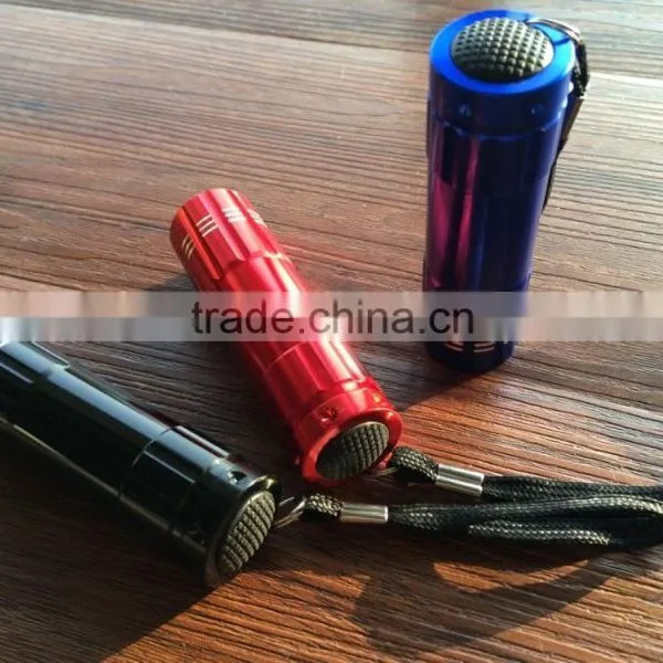 Most Popular Aluminum Promotional Mini Led Flashlight Torch photo-2