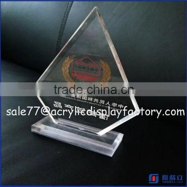 Custom Trophies Awards Wholesale/Acrylic Trophies And Awards