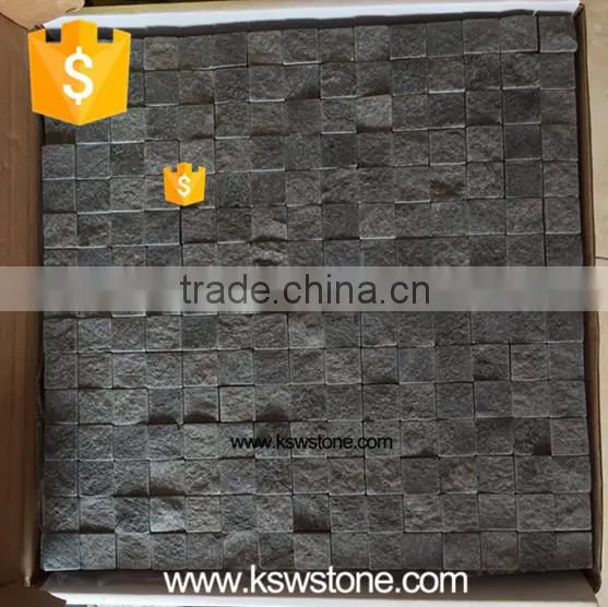 andesite grey stone mosaic design
